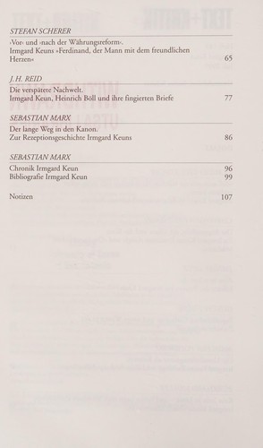 Irmgard Keun
