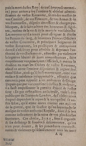 Tres-humble remonstrance des ducs de Va[n]dosmê, de Mayenne, & mareschal de Bouillon, &c. au roy