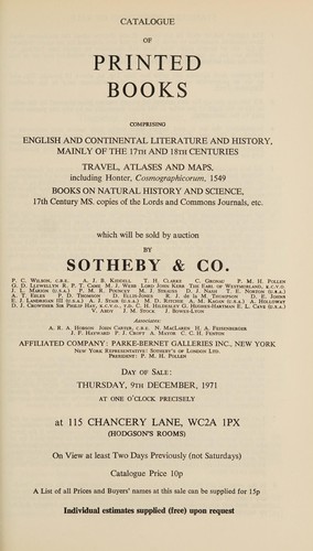 Printed books