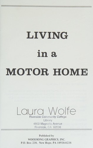 Living in a motor home