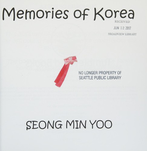 Memories of Korea