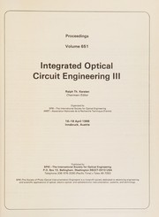 Integrated optical circuit engineering III
