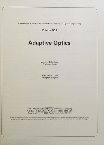 Adaptive optics