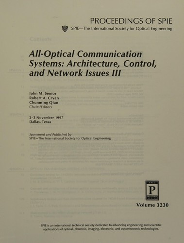 All-Optical Communication Systems