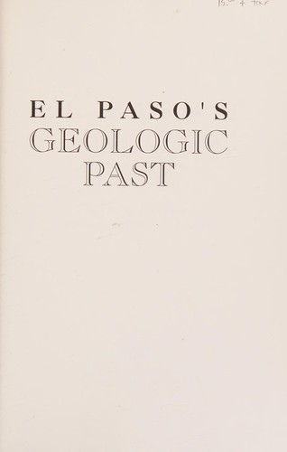 El Paso's geologic past