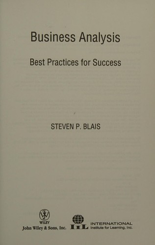 Business analysis