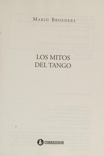 Los mitos del tango