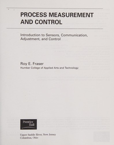 Process measurement and control