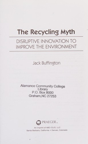 The recycling myth