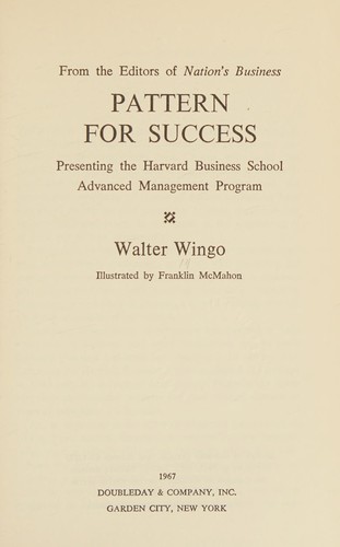 Pattern for success