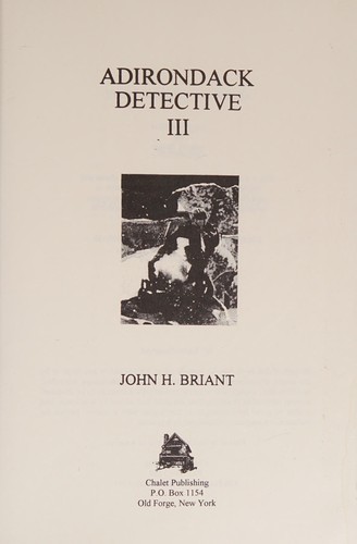 Adirondack detective III