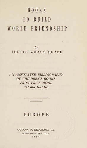Books to build world friendship