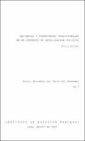 Haciendas y comunidades tradicionales en un contexto de movilización política
