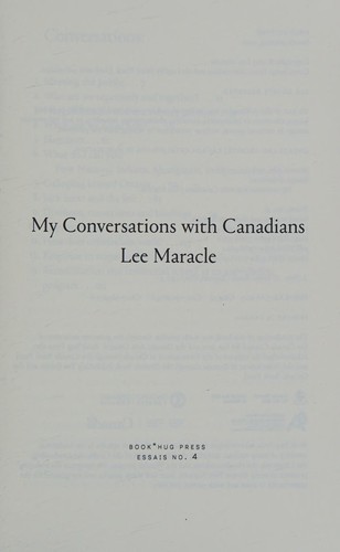 My Conversations with Canada