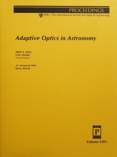 Adaptive Optics in Astronomy