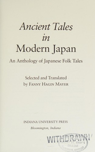 Ancient tales in modern Japan