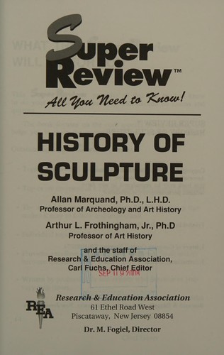 History of sculpture