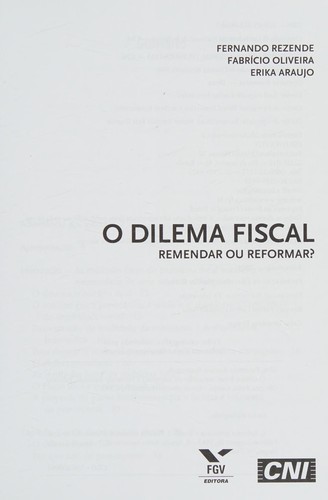 O dilema fiscal