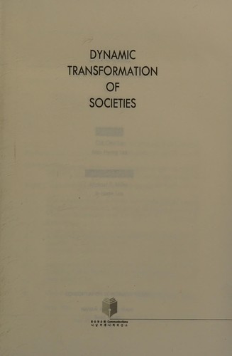 Dynamic transformation of societies