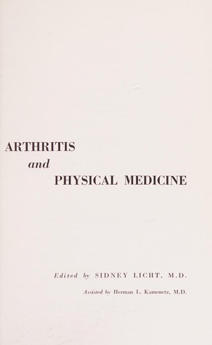 Arthritis and physical medicine