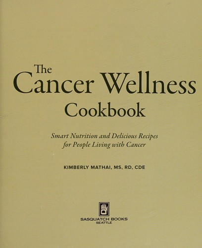 The cancer wellness cookbook