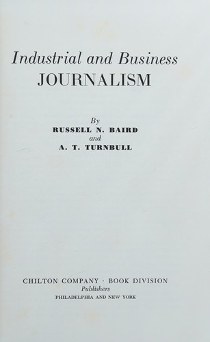 Industrial and business journalism
