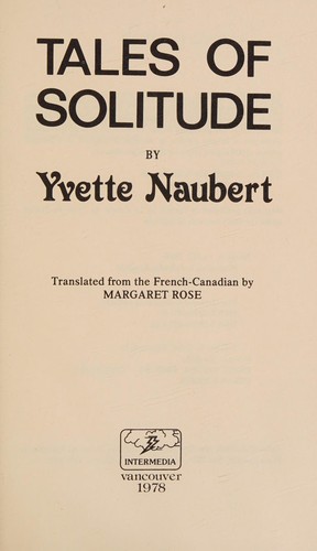 Tales of solitude