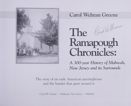 The Ramapough chronicles