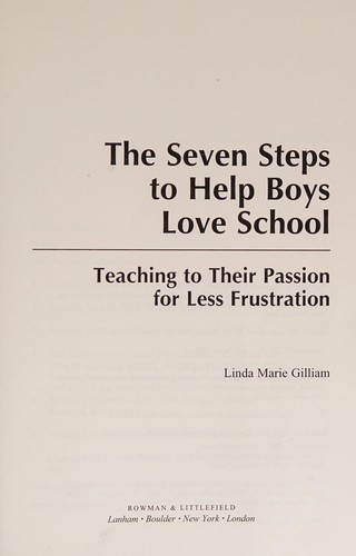 Seven Steps to Help Boys Love School