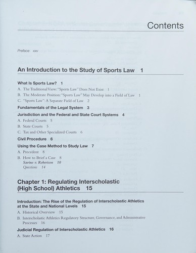 Sports law