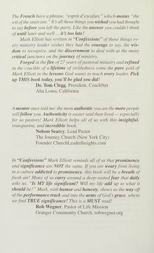 Confessions of an insignificant pastor
