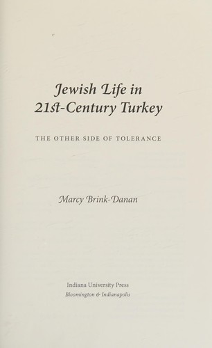 Jewish life in twenty-first-century Turkey