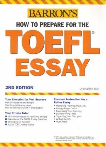 How to prepare for the TOEFL essay