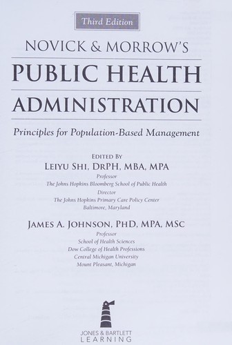Public Health Administration