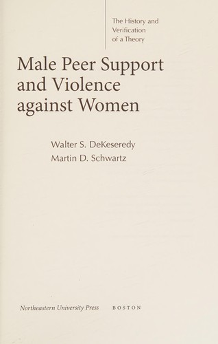 Male Peer Support and Violence Against Women