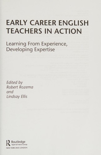 Early Career English Teachers in Action