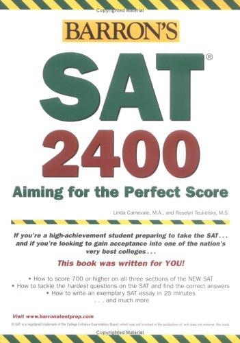 Barron's SAT 2400