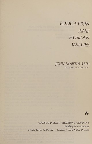 Education and human values