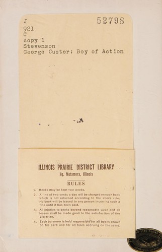 George Custer, boy of action