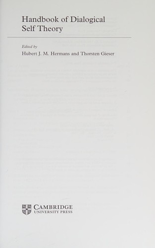 Handbook of dialogical self theory