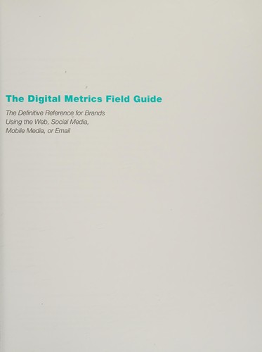 Digital Metrics Field Guide