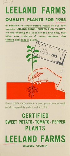 Leeland Farms, quality plants for 1955