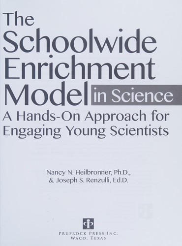 The schoolwide enrichment model in science