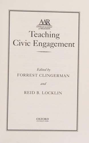 Teaching Civic Engagement