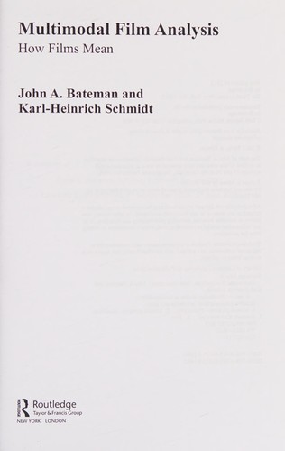 Multimodal film analysis