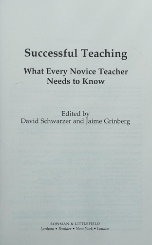 Successful Teaching
