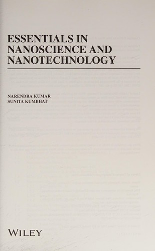 Essentials in nanoscience and nanotechnology