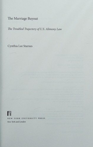 The marriage buyout