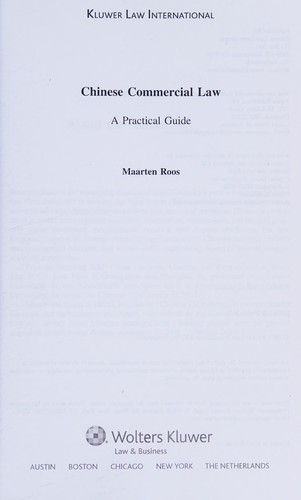 Chinese commercial law
