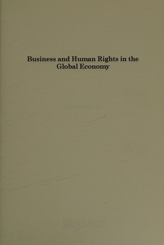 Business and Human Rights in the Global Econoly